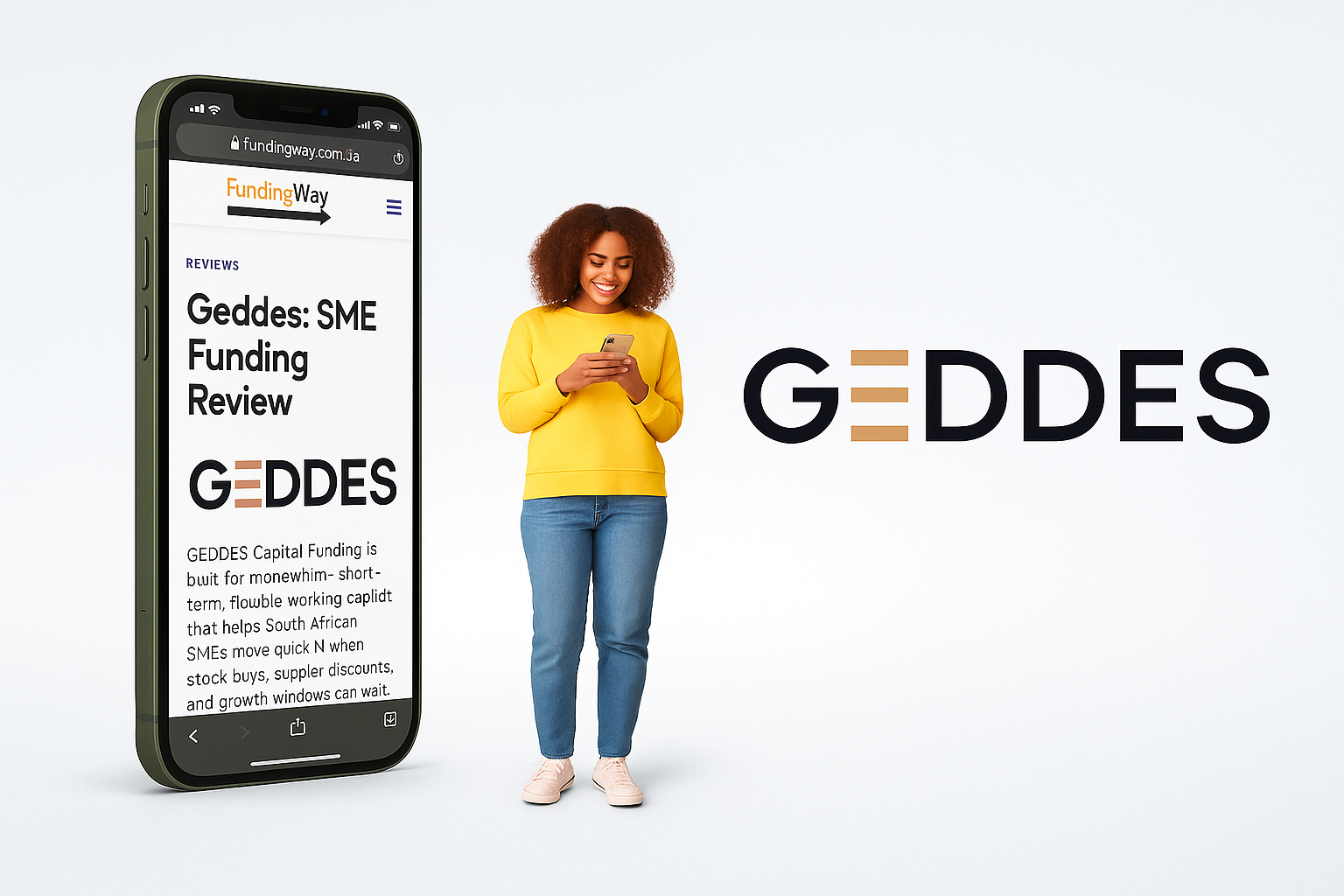 South African entrepreneurs using GEDDES Capital Funding to access tailored business finance solutions