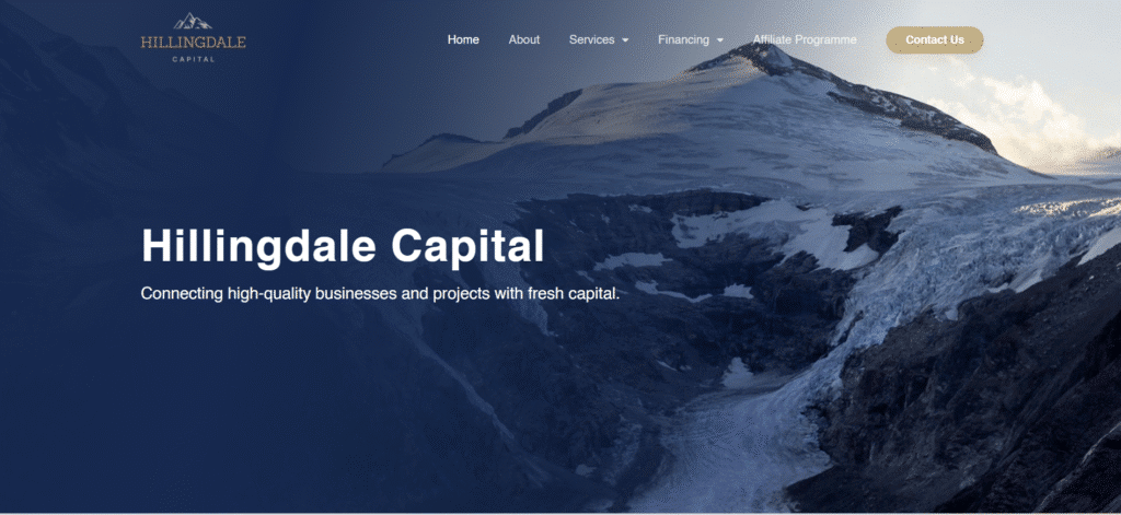 Hillingdale Capital Funding portal South Africa – apply for short-term business loans and SME funding online